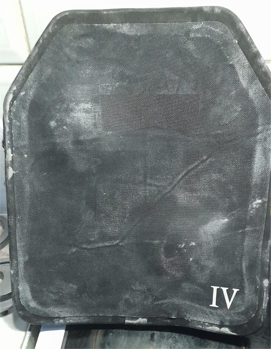 Bulletproof Hard Plate NIJ IV PE+Alu