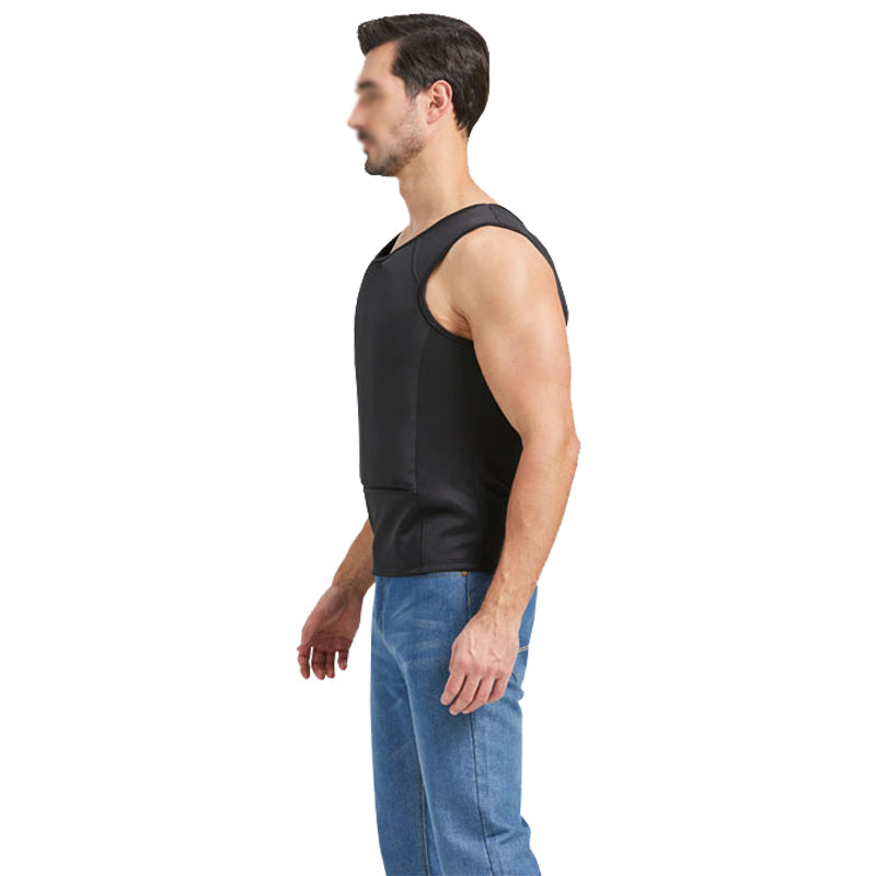 Comfortable T-Shirt Lightweight NIJ IIIA 3a Concealed Bulletproof