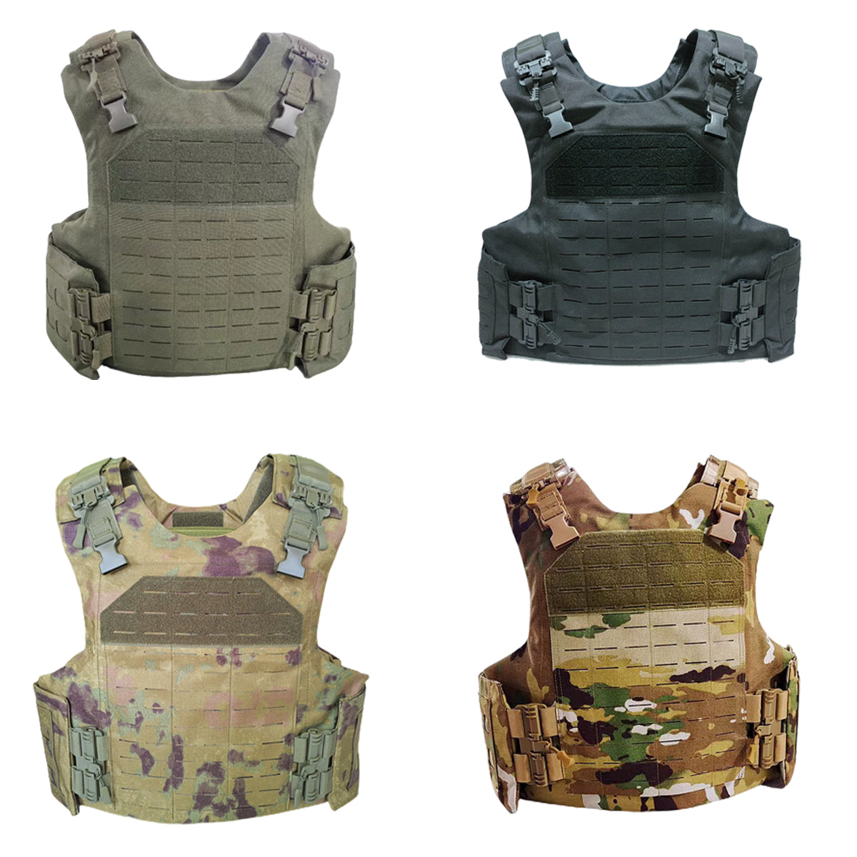 NIJ 3A 9mm FMJ & .44 Mag Ballistic Laser Cut Tactical Vest