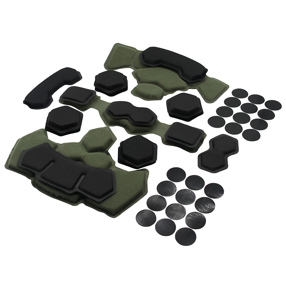 Ballistic Helmet Accessiory Internal Mat Wendy Gen4 Memory Foam Pads